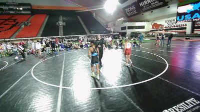 110 lbs Kyra Cobb, Idaho 1 HS Girls vs Nevaeh Lavarias, Hawaii HS Girls