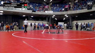 170 lbs Champ. Round 2 - Caliyah Campbell, Unattached vs Julissa Rendon, Unattached