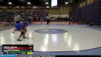 118 lbs Cons. Round 2 - Elizabeth Esparza, Poudre vs Abigail Vroman, Cheyenne Central