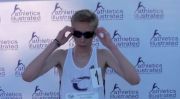Tim Delcourt after winning Developmental 1500 win at 2013 Victoria Track Classic