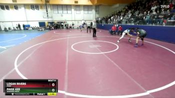 165 lbs Round 7 - Paige Kee, Window Rock vs Logan Rivers, Page
