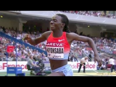 Niyonsaba closes hard to take the 800m in Paris