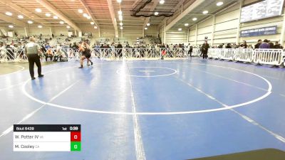 182 lbs Consi Of 8 #1 - William Potter IV, VA vs Matthew Cooley, CA