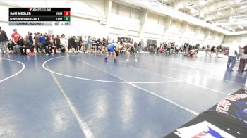 190 lbs Champ. Round 1 - Owen Whattcott, Timpview vs Sam Mesler, Emery