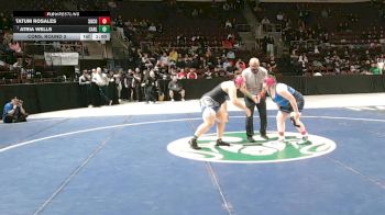 Girls 235 lbs Cons. Round 3 - Atria Wells, Carlsbad vs Tatum Rosales, Socorro