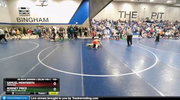 145+ Quarterfinal - Samuel Montierth, Ridgeline vs Rodney Price, Roy Wrestling Club