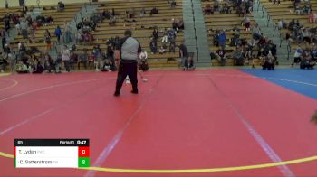 65 lbs Semifinal - Cal Satterstrom, Pursuit Wrestling vs Tyler Lyden, Pinnacle Wrestling Club