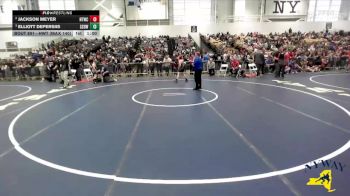 Round 1 - Jackson Meyer, North Tonawanda Wrestling Club vs Elliott DePersiis, SV Saber Den Wrestling