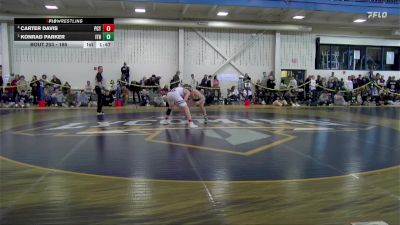 165 lbs Semifinal - Konrad Parker, Ithaca vs Carter Davis, Penn College