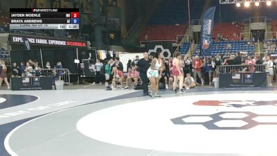 190 lbs Cons. Rd Of 16 - Jayden Moehle, Missouri vs Braya Andrews, Arizona