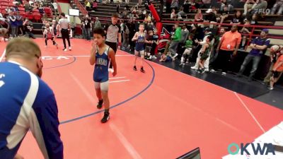 85 lbs Consolation - Jackson Dugan, Kansas Young Guns vs Isaiah Dugan, Kansas Young Guns