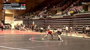 133 lbs Quarterfinal - Christopher Betancourt, LIU-Unatt vs Jake Crapps, Army