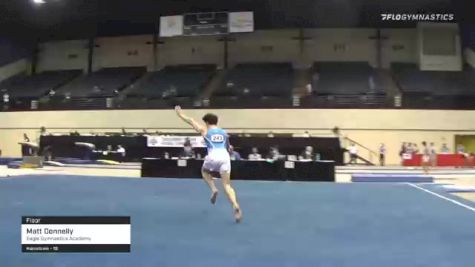 Matt Donnelly - Floor, Eagle Gymnastics Academy - 2021 USA Gymnastics Development Program National Championships