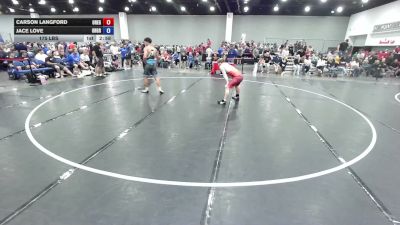 190 lbs Carson Langford, Team Oregon vs Jace Love, Ohio Gray