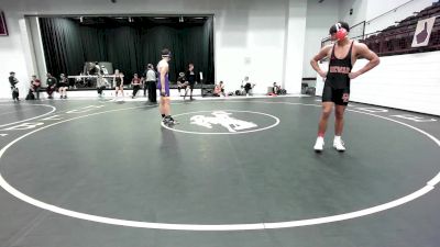 190 lbs Semifinal - Clark Hotema, Dewar High School vs Isaac Mazzerelli, Vian