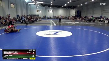157 lbs Cons. Round 3 - Josh Sam, RIT vs Elijah Guzman, Washington & Jefferson