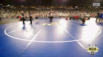 B3A-215 lbs Quarterfinal - Elijah Wagner, Marlow vs Cale Mcpeek, Pawnee