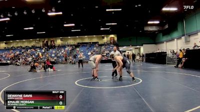 215 lbs Semifinal - Kmauri Morgan, Richmond County vs Dewayne Davis, North Gaston