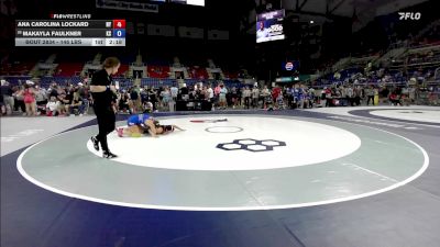 145 lbs Cons. Sub-rd Of 16 - Ana Carolina Lockard, NY vs Makayla Faulkner, KS
