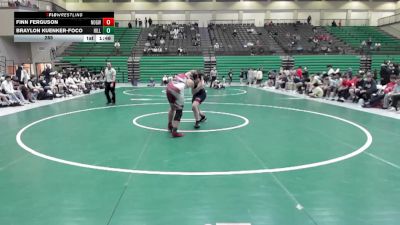 285 lbs 2nd Wrestleback (16 Team) - Braylon Kuenker-Foco, Hillgrove vs Finn Ferguson, North Gwinnett