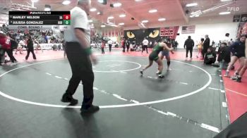 130 lbs Cons. Round 7 - Marley Nelson, Santa Ana vs Julissa Gonzalez, Highland (Bakersfield)