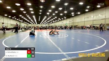 105 lbs Rr Rnd 5 - Justice Schultheis, LWA 14U vs Kadin Mulford, POWA 14U