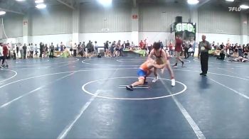 135 lbs Cons. Round 2 - Jaxon Workman, Michigan Grappler Training Cen vs Elijah Crist, Unattached