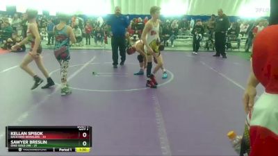 96 lbs Finals (2 Team) - Alex Leon, Backyard Brawlers vs Jordan Carringer, Ohio Gold 24k