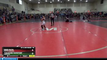45 lbs Cons. Round 2 - Enzo Ruth, Braham Warriors vs Theodore Ramstorf, Princeton