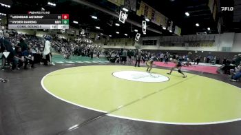 106 lbs Cons. Round 5 - Leonidas Agtarap, Central Catholic vs Ryder Bareng, Mar Vista