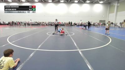 60 lbs Rr Rnd 1 - Logan Morrow, CTWHALE Narwhal - EL vs Leyton Boyd, PA Revival - EL