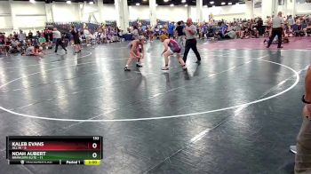 132 lbs Round 3 (6 Team) - Noah Aubert, Brawlers Elite vs Kaleb Evans, All In