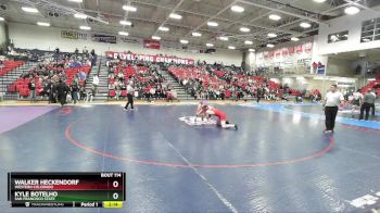 165 lbs Semifinal - Kyle Botelho, San Francisco State vs Walker Heckendorf, Western Colorado