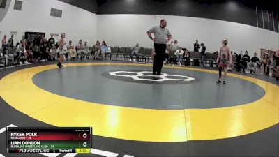 55 lbs Round 5 (6 Team) - Ryker Polk, Rebellion vs Liam Donlon, Ruthless Wrestling Club