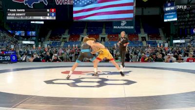 120 lbs Cons. Rd Of 32 - Kael Davis, PA vs Atlee DeWitt, IA