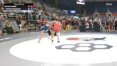 145 lbs Champ. Rd Of 64 - Sophia Hoeme, KS vs Sophie Grunhuvd, ME
