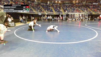75 lbs Consy 1 - Camoren Wright, Bedford vs Julian Turner, Northampton