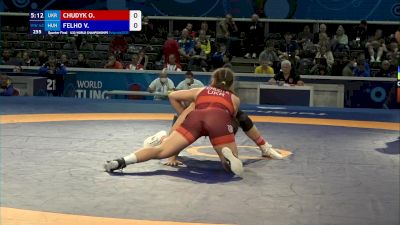 68 kg Quarterfinal - Oksana Chudyk, Ukr vs Viktoria Felho, Hun