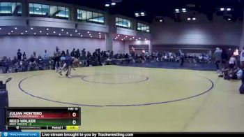 120 lbs Round 3 (10 Team) - Reed Walker, West Forsyth vs Julian Montero, Maximum Performance