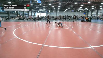 80 lbs Round 1 (9am Saturday) - Isaac Hierro, PA USA vs Ryder Uhlenhake, Iowa Black