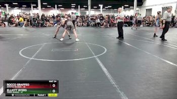 115 lbs Round 1 (8 Team) - Elliott Byers, Terps Xpress vs Rocco Graffeo, Bitetto Trained