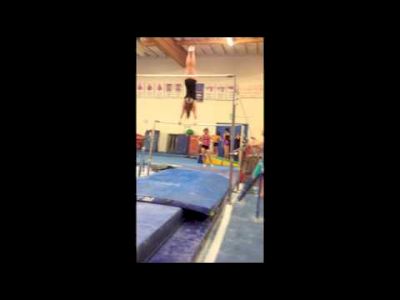 Shani Remme ~ Working Toe On Full, Toe On to High Bar