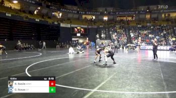 133 lbs Round Of 16 - Braden Basile, Army vs George Rosas, The Citadel