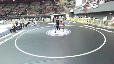 82 lbs Cons. Round 5 - Tristan Alves, Spring Hills Wrestling vs James Keoni Bareng, College Prep Wrestling Academy