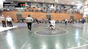 106 lbs 7th Place Match - Emery Lewallen, Spanish Springs vs Brandon Valenzuela, Walnut