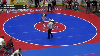 96 lbs Consi Of 32 #2 - Sal Maiorana, Muncy vs Michael Benner, Central Dauphin