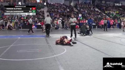 73 lbs Quarterfinal - Hudson Slayman, OZ Trojan vs Khylen Sanderson, WTC