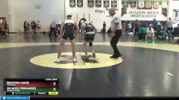 126 lbs Cons. Semi - Brayden Legge, Monarch vs Ricardo Fernandez, Shadow Ridge