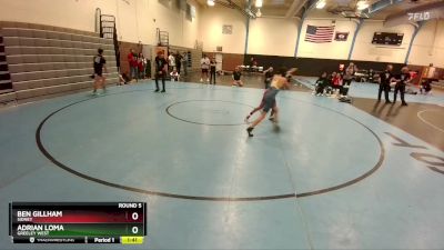 114-118 lbs Round 5 - Adrian Loma, Greeley West vs Ben Gillham, Sidney