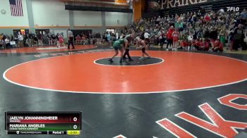 JV-7 lbs Round 1 - Mariana Angeles, Cedar Rapids Kennedy vs Jaelyn Johanningmeier, Waukon